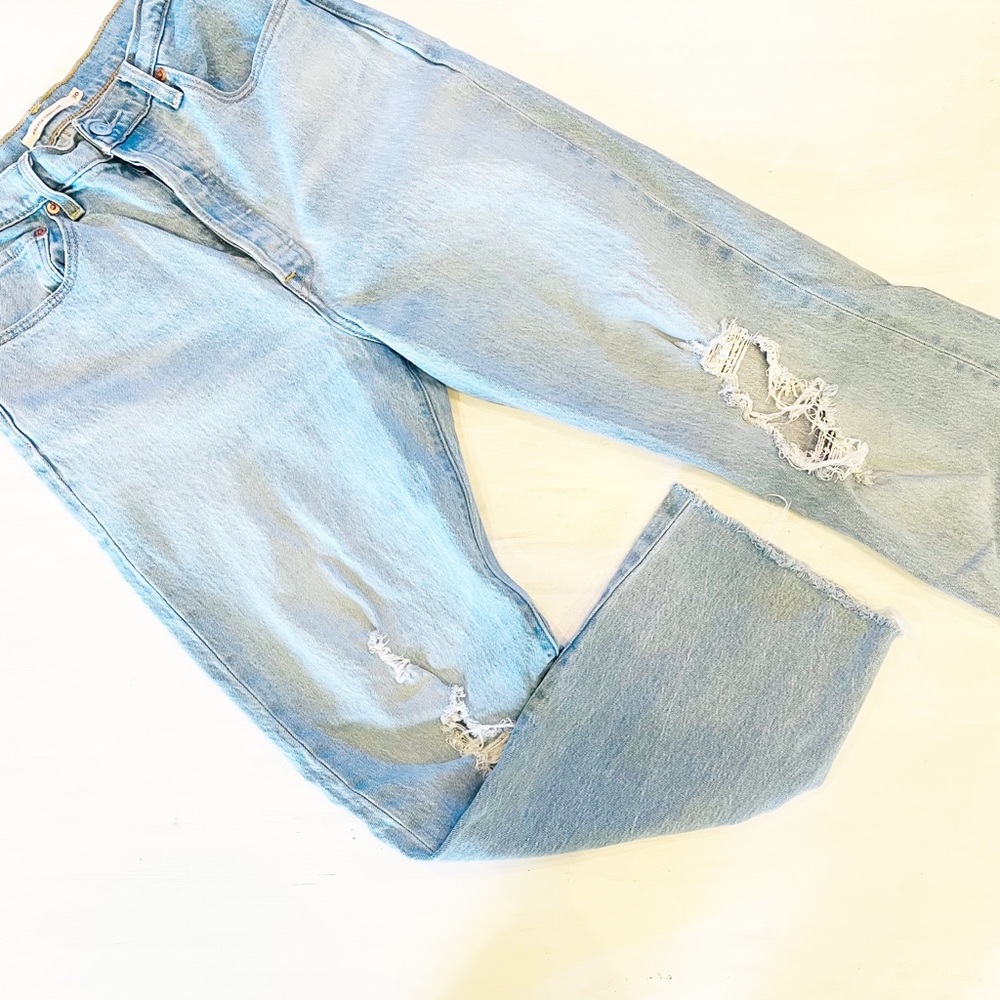 Levi's Ribcage Straight Jeans Size 30 High Rise